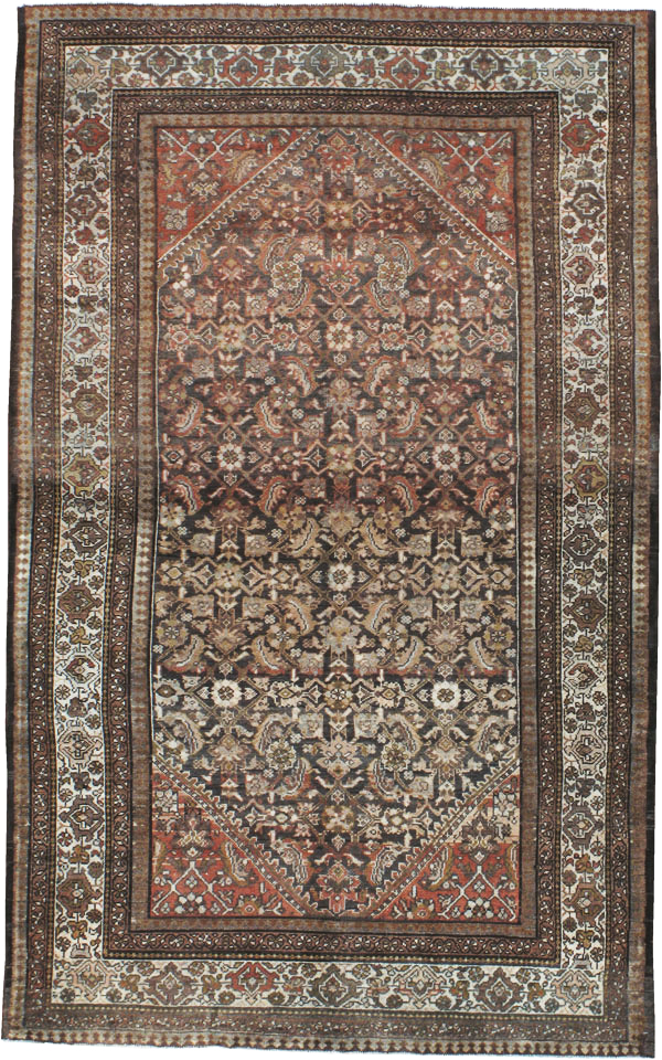 Vintage Persian Malayer Rug, No.20687 - Gsblank
