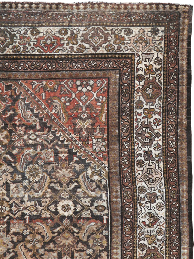 Vintage Persian Malayer Rug, No.20687 - Gsblank