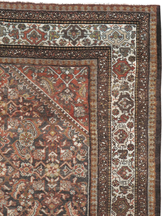 Vintage Persian Malayer Rug, No.20687 - Gsblank