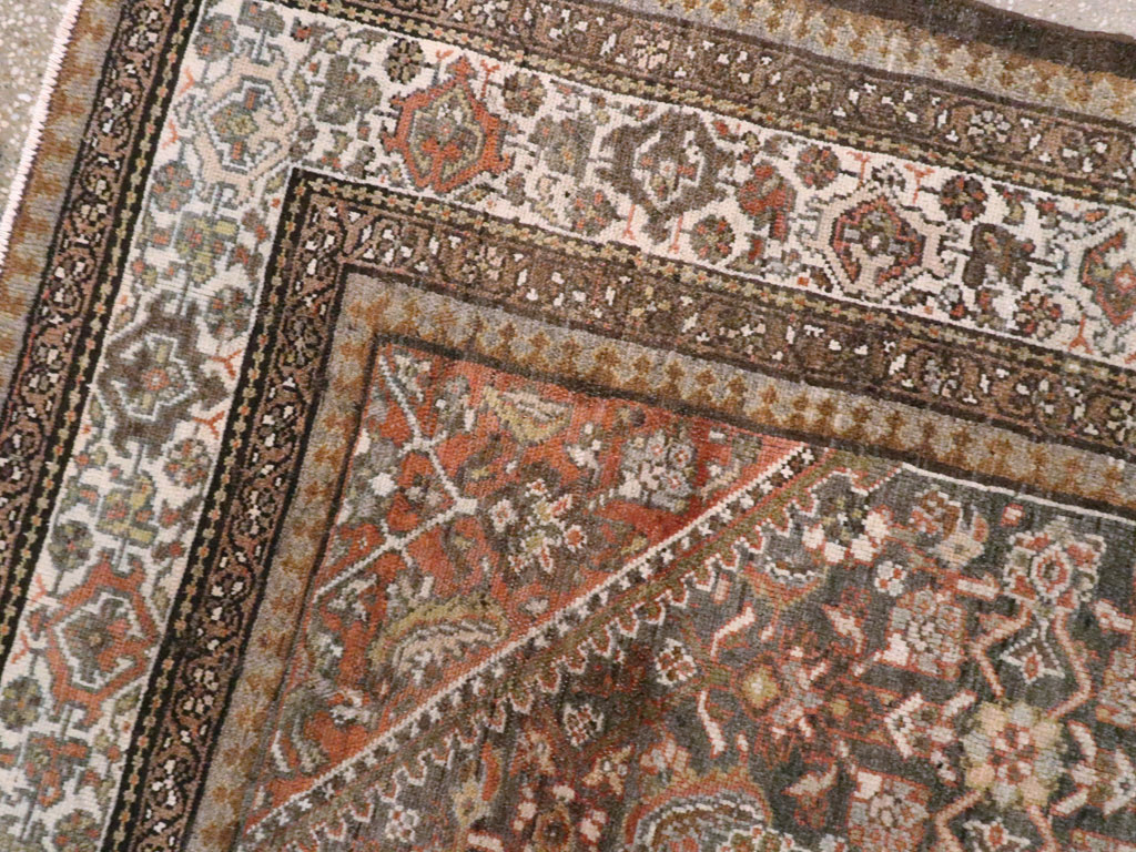 Vintage Persian Malayer Rug, No.20687 - Gsblank