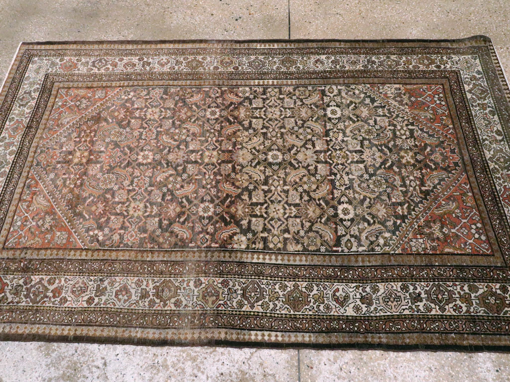 Vintage Persian Malayer Rug, No.20687 - Gsblank