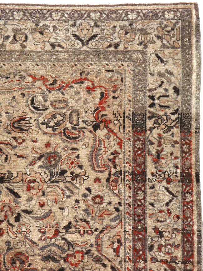 Vintage Persian Malayer Rug, No.20688 - Gsblank