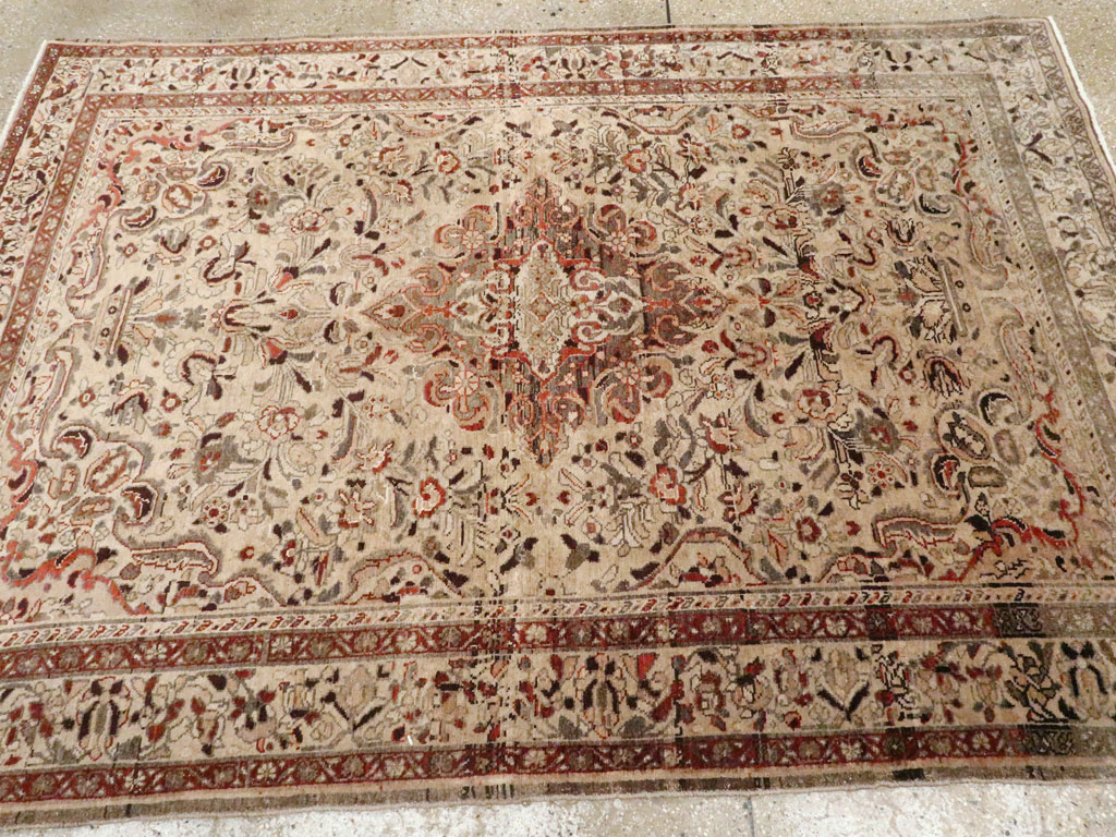Vintage Persian Malayer Rug, No.20688 - Gsblank