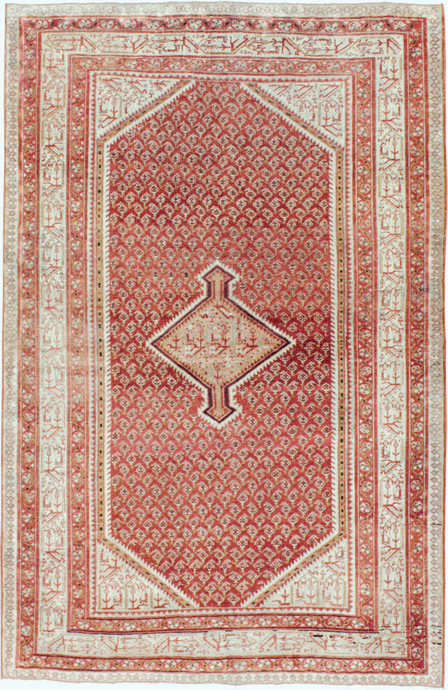 Vintage Persian Malayer Rug, No.20689 - Gsblank