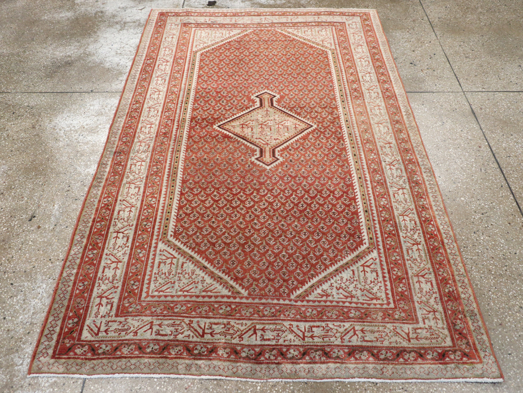 Vintage Persian Malayer Rug, No.20689 - Gsblank