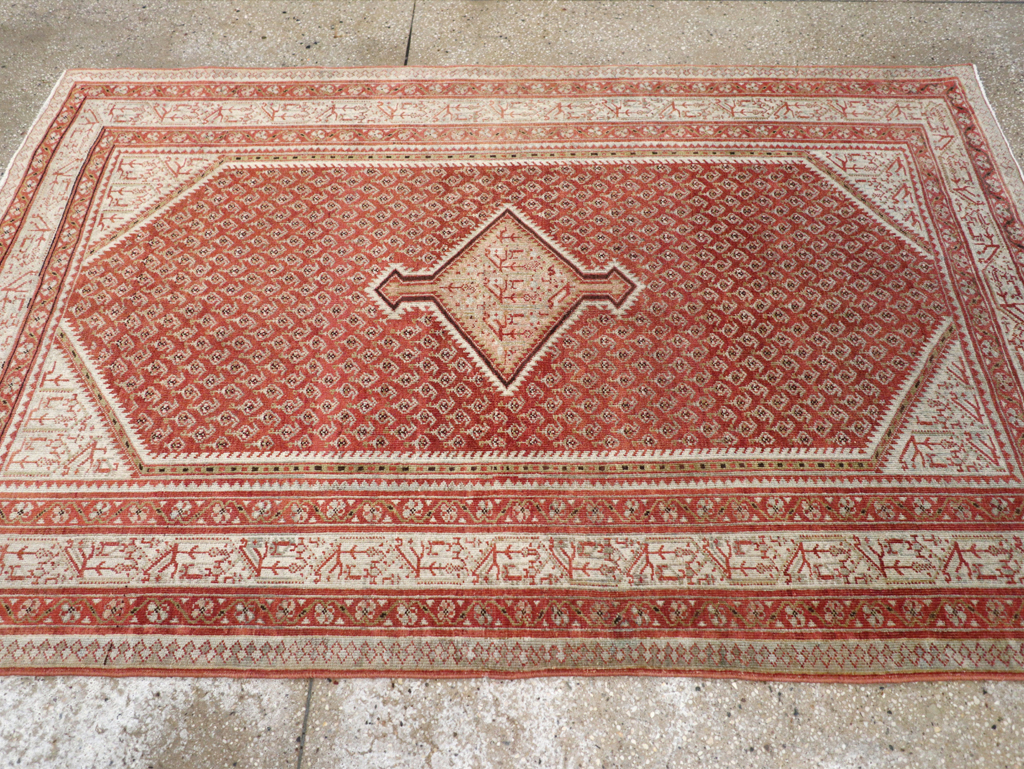 Vintage Persian Malayer Rug, No.20689 - Gsblank