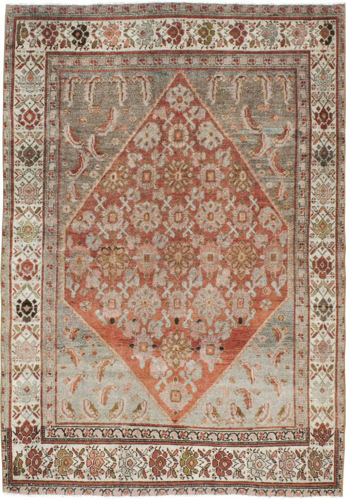 Vintage Persian Malayer Rug, No.20691 - Gsblank