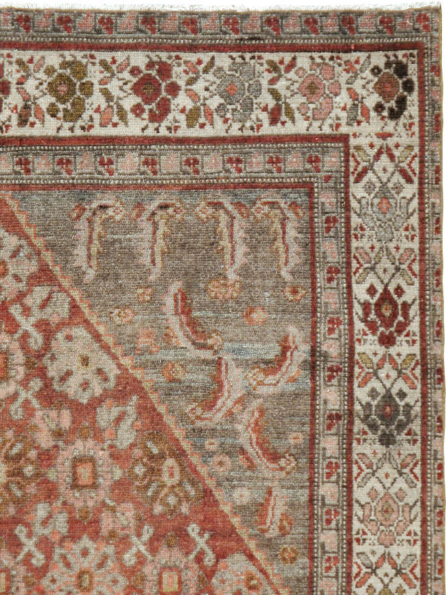 Vintage Persian Malayer Rug, No.20691 - Gsblank