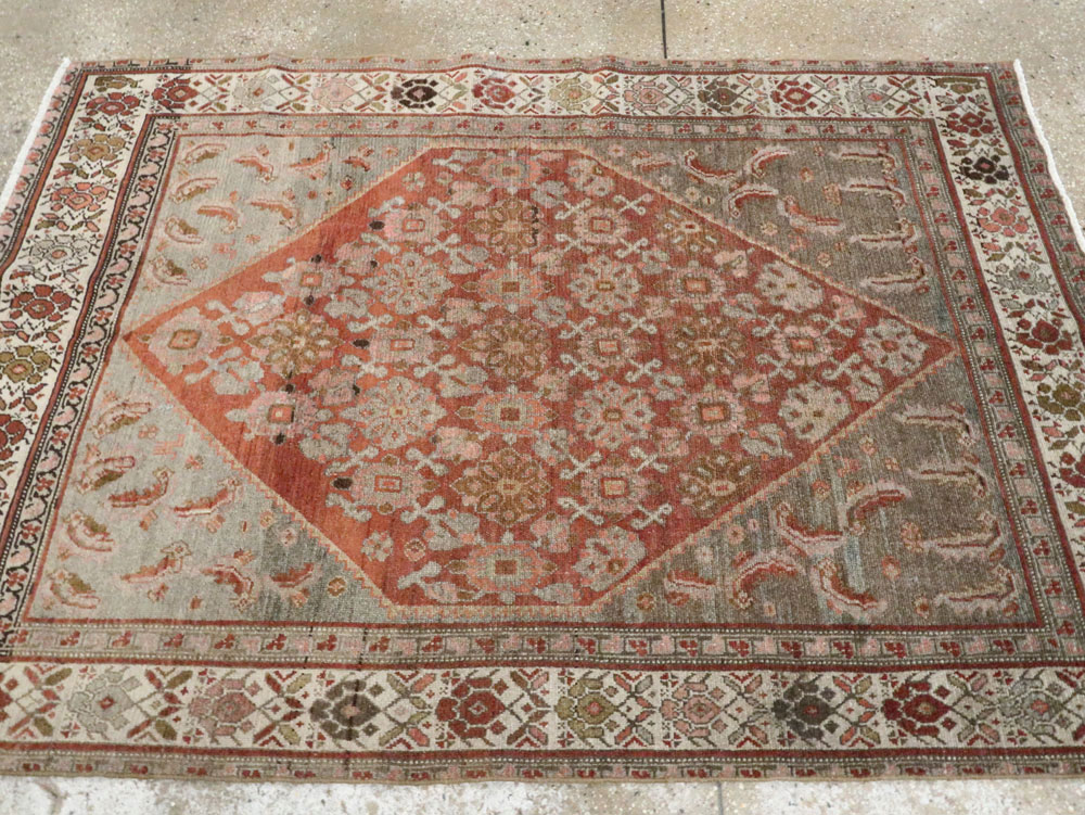 Vintage Persian Malayer Rug, No.20691 - Gsblank