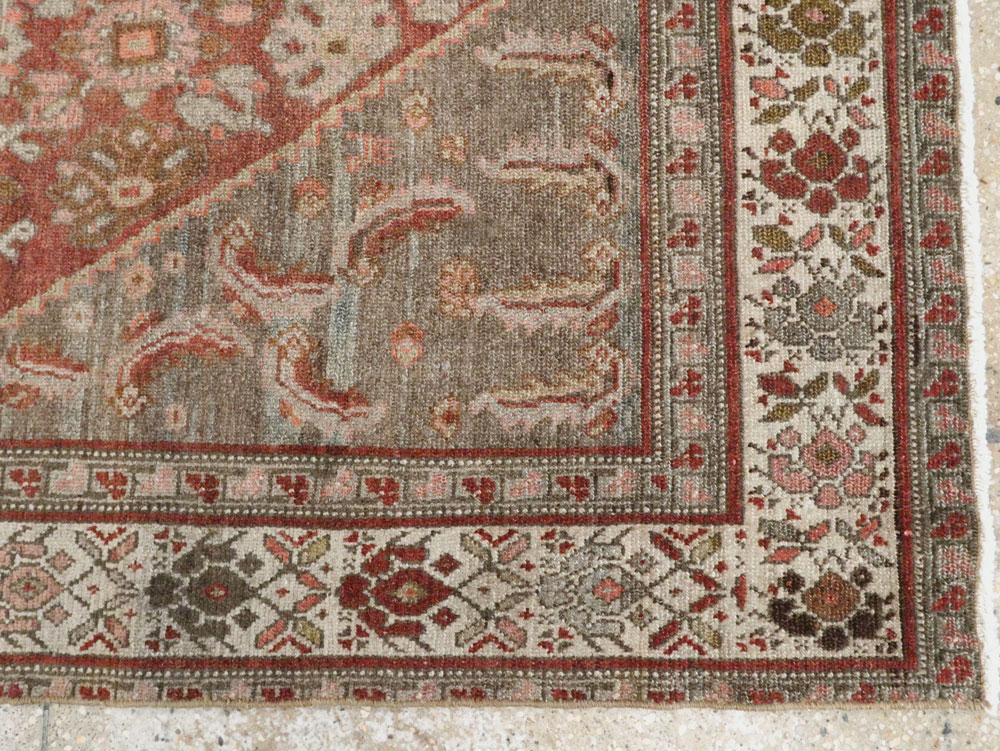 Vintage Persian Malayer Rug, No.20691 - Gsblank