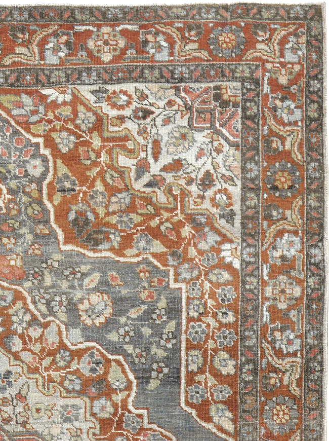 Antique Persian Tabriz Rug, No.20694 - Gsblank