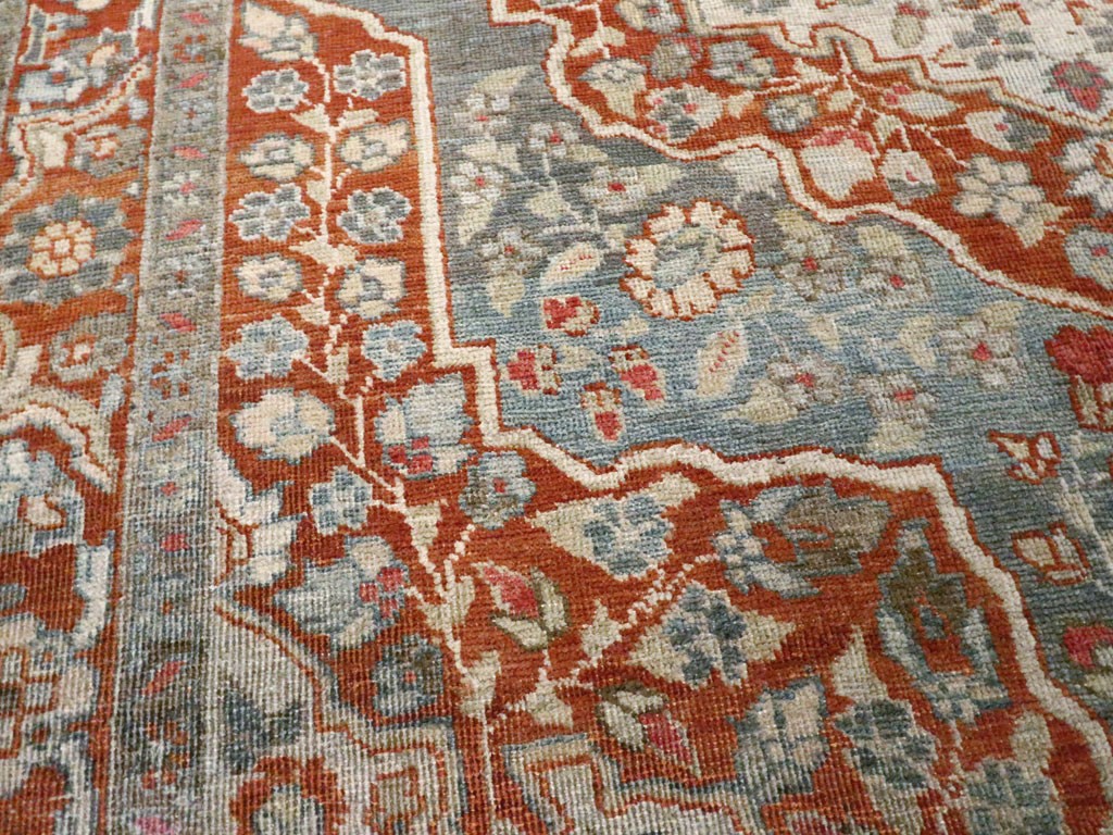 Antique Persian Tabriz Rug, No.20694 - Gsblank
