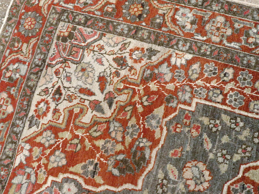 Antique Persian Tabriz Rug, No.20694 - Gsblank