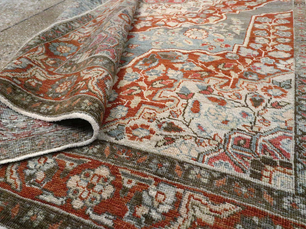 Antique Persian Tabriz Rug, No.20694 - Gsblank