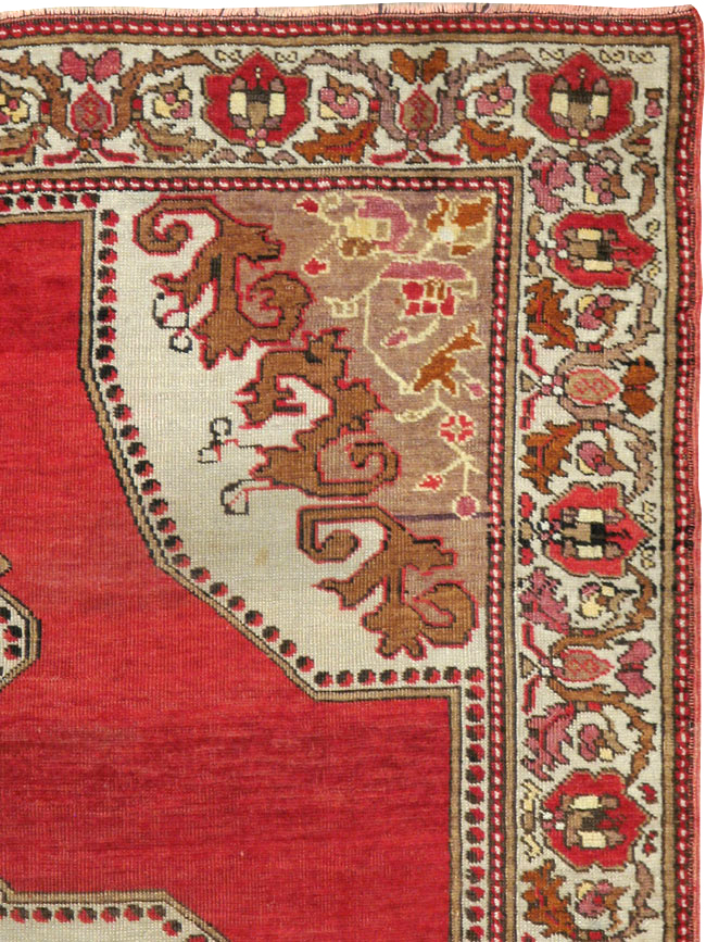 Vintage Turkish Oushak Rug, No.20696 - Gsblank