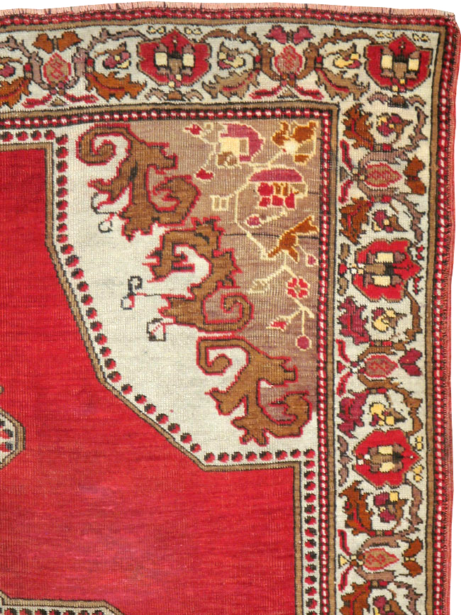 Vintage Turkish Oushak Rug, No.20696 - Gsblank