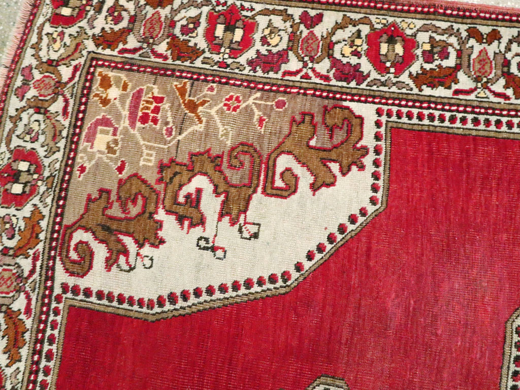 Vintage Turkish Oushak Rug, No.20696 - Gsblank