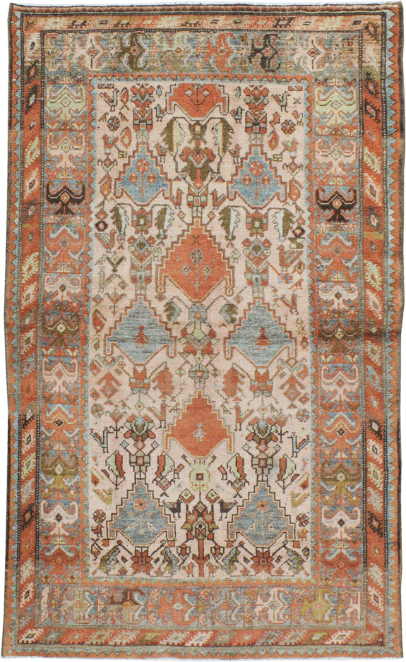 Vintage Persian Malayer Rug, No.20697 - Gsblank