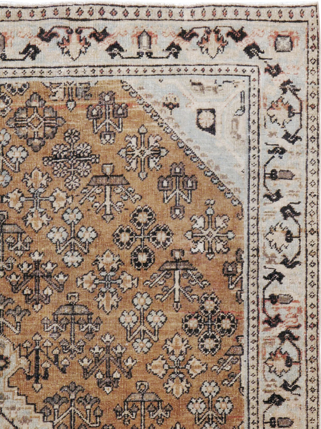 Vintage Persian Joshegan Rug, No.20699 - Gsblank