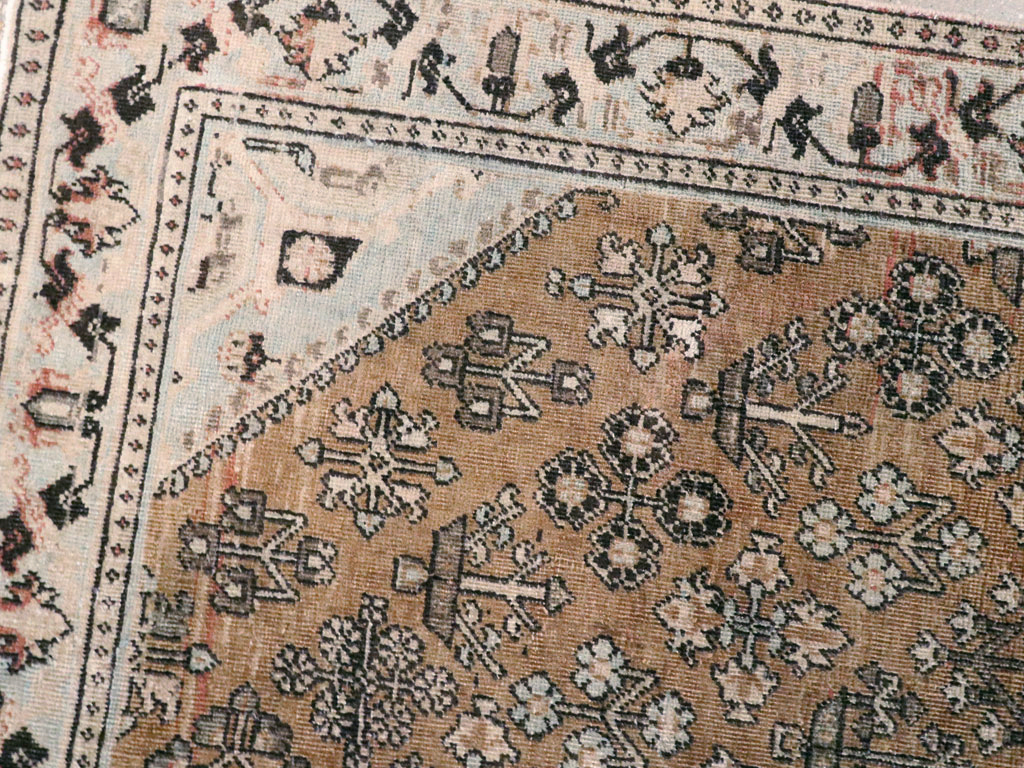 Vintage Persian Joshegan Rug, No.20699 - Gsblank
