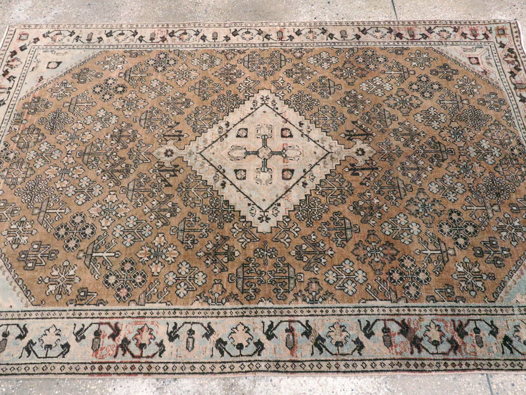Vintage Persian Joshegan Rug, No.20699 - Gsblank