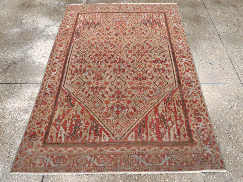 Vintage Persian Malayer Rug, No.20700 - Gsblank