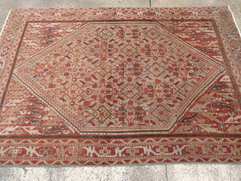 Vintage Persian Malayer Rug, No.20700 - Gsblank