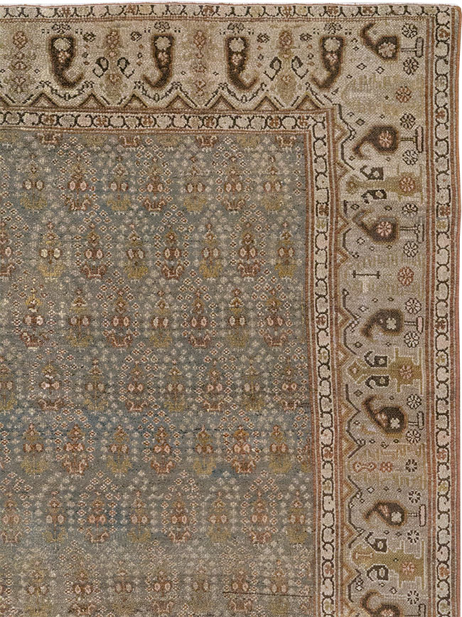 Vintage Persian Malayer Rug, No.20701 - Gsblank