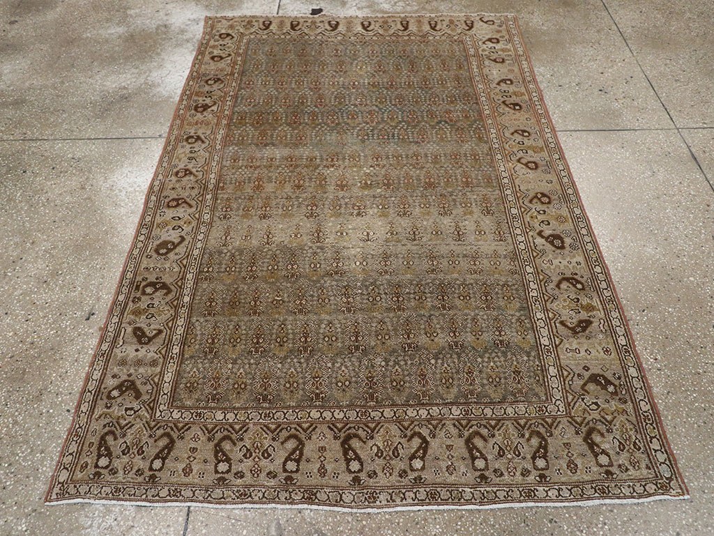 Vintage Persian Malayer Rug, No.20701 - Gsblank