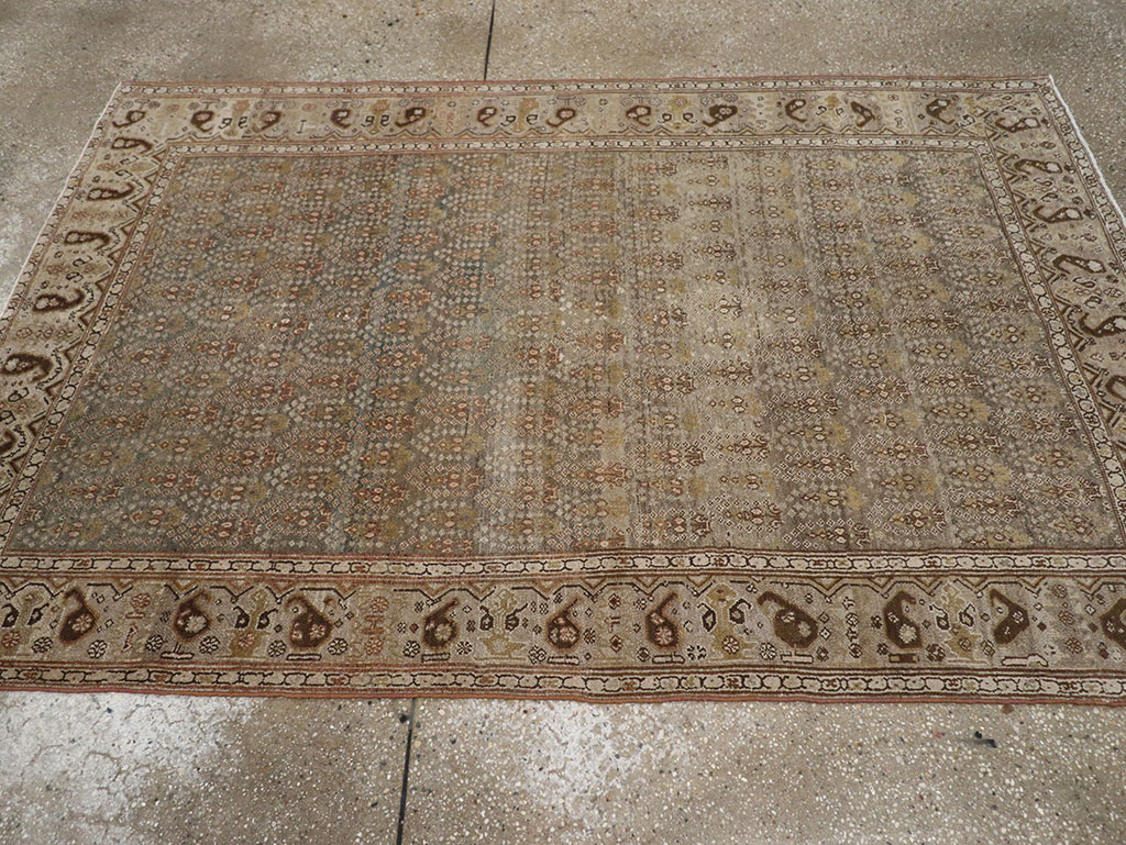 Vintage Persian Malayer Rug, No.20701 - Gsblank