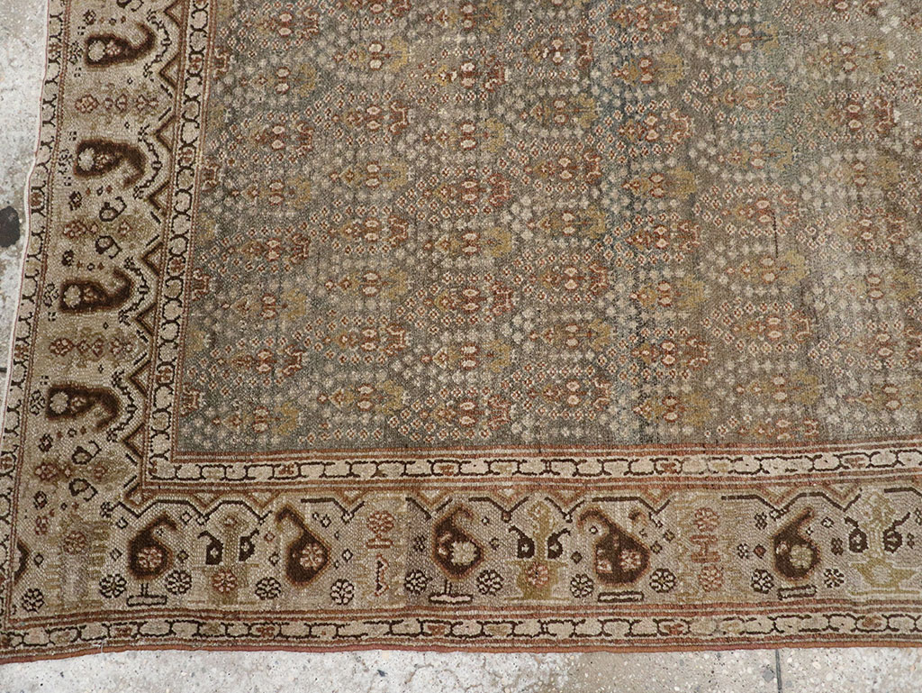 Vintage Persian Malayer Rug, No.20701 - Gsblank