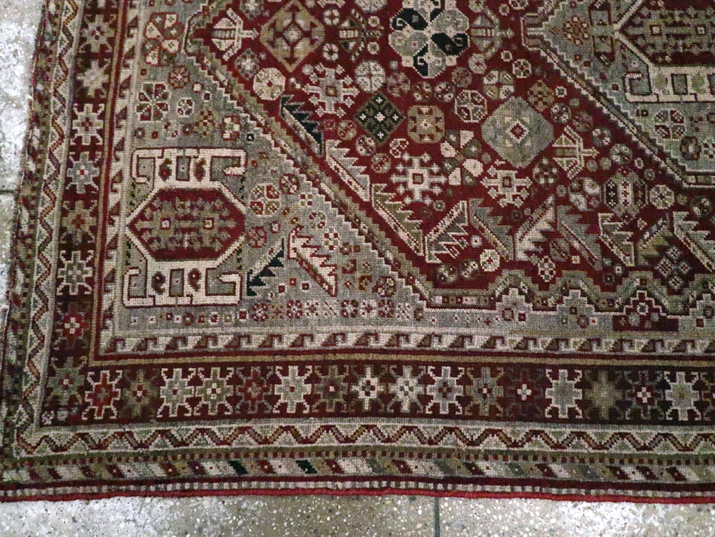 Antique Persian Qashqai Rug, No.20704 - Gsblank