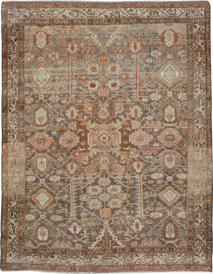 Vintage Persian Malayer Rug, No.20708 - Gsblank