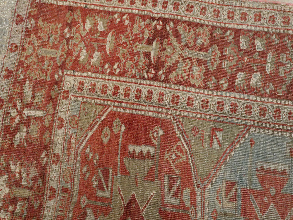 Antique Persian Kurd Bidjar Rug, No.20709 - Gsblank