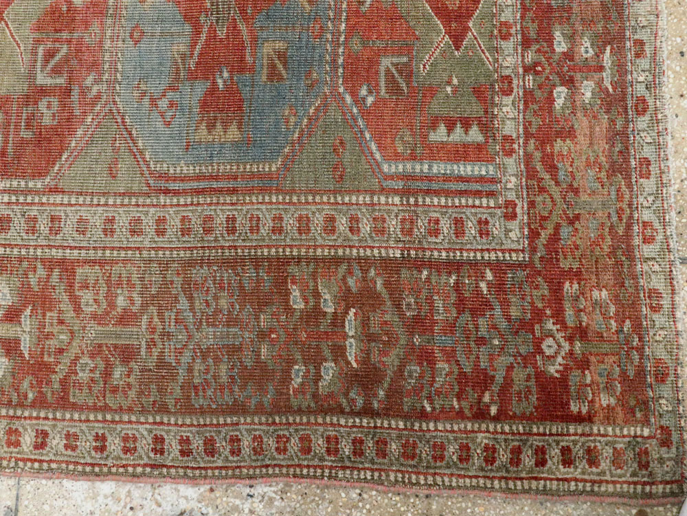 Antique Persian Kurd Bidjar Rug, No.20709 - Gsblank