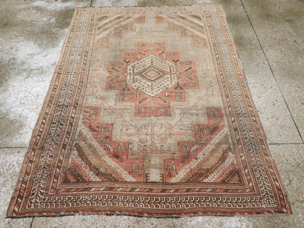 Vintage Persian Afshar Rug, No.20711 - Gsblank