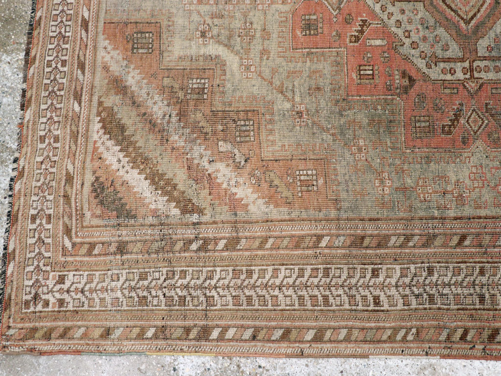 Vintage Persian Afshar Rug, No.20711 - Gsblank