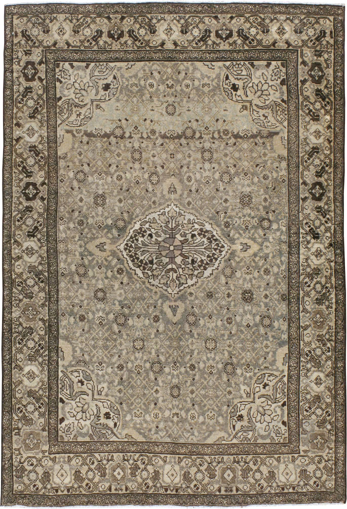 Vintage Persian Malayer Rug, No.20714 - Gsblank