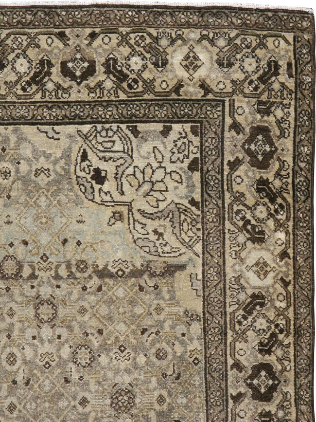 Vintage Persian Malayer Rug, No.20714 - Gsblank