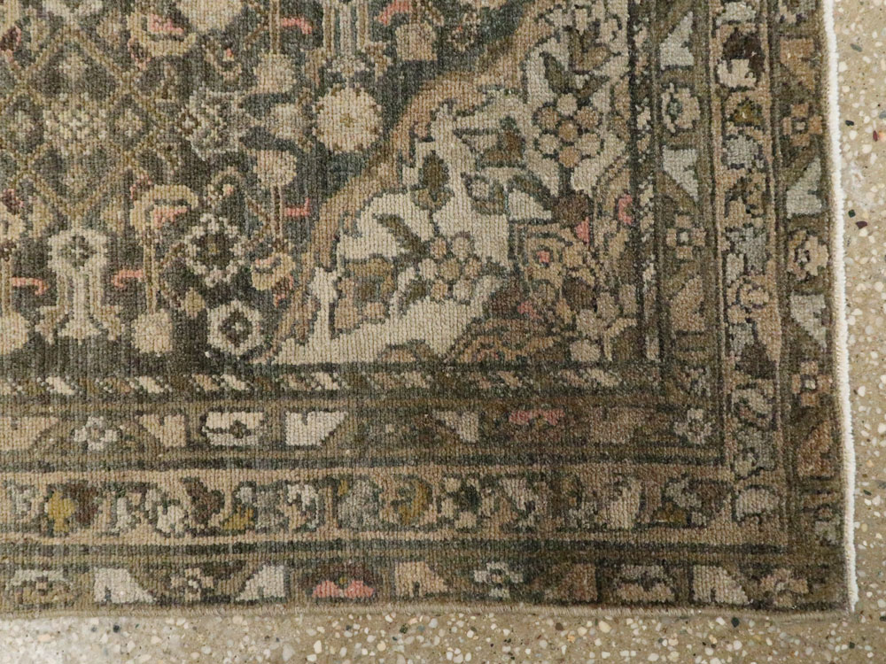 Vintage Persian Malayer Rug, No.20722 - Gsblank