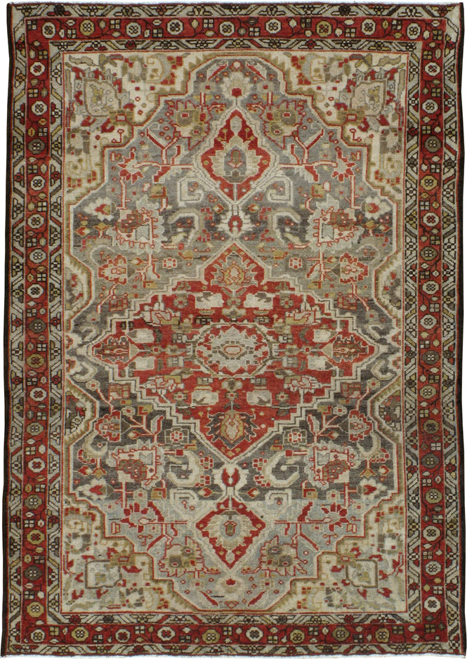 Vintage Persian Malayer Rug, No.20726 - Gsblank