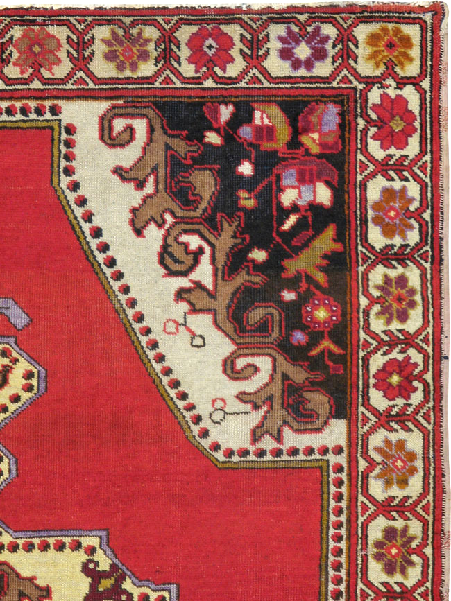 Vintage Turkish Oushak Rug, No.20732 - Gsblank