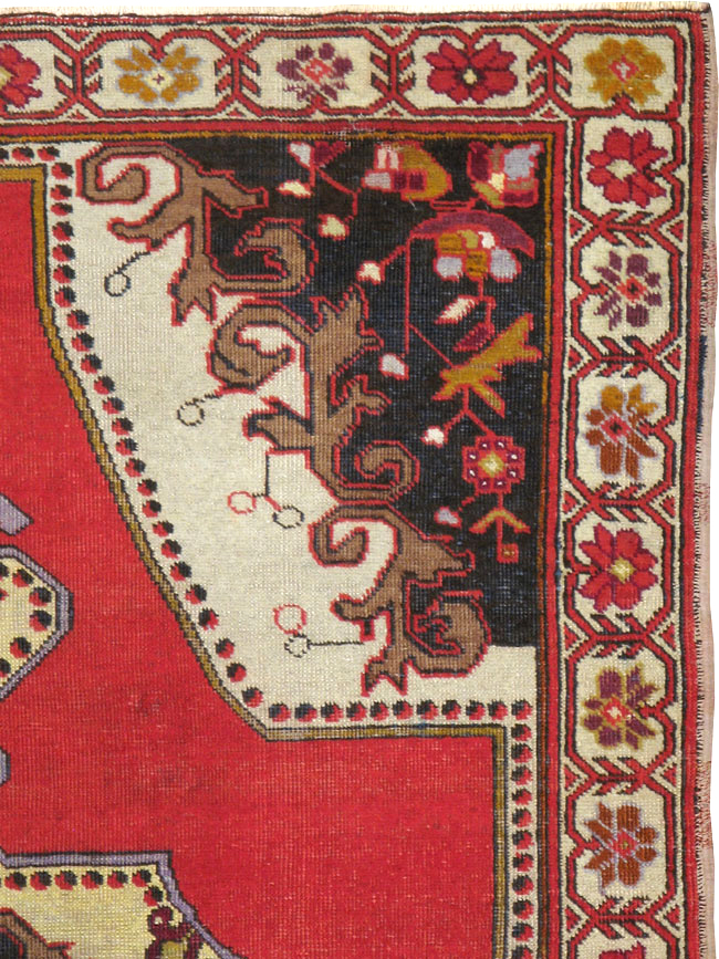 Vintage Turkish Oushak Rug, No.20732 - Gsblank