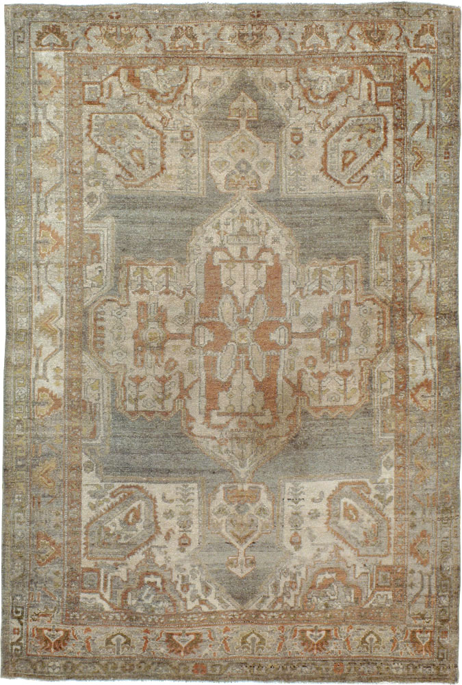 Vintage Persian Malayer Rug, No.20746 - Gsblank