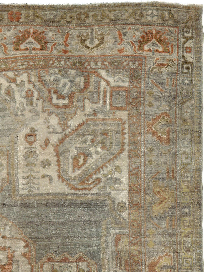 Vintage Persian Malayer Rug, No.20746 - Gsblank