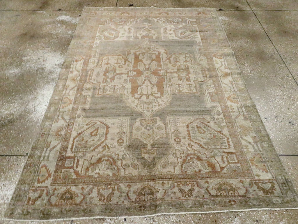 Vintage Persian Malayer Rug, No.20746 - Gsblank