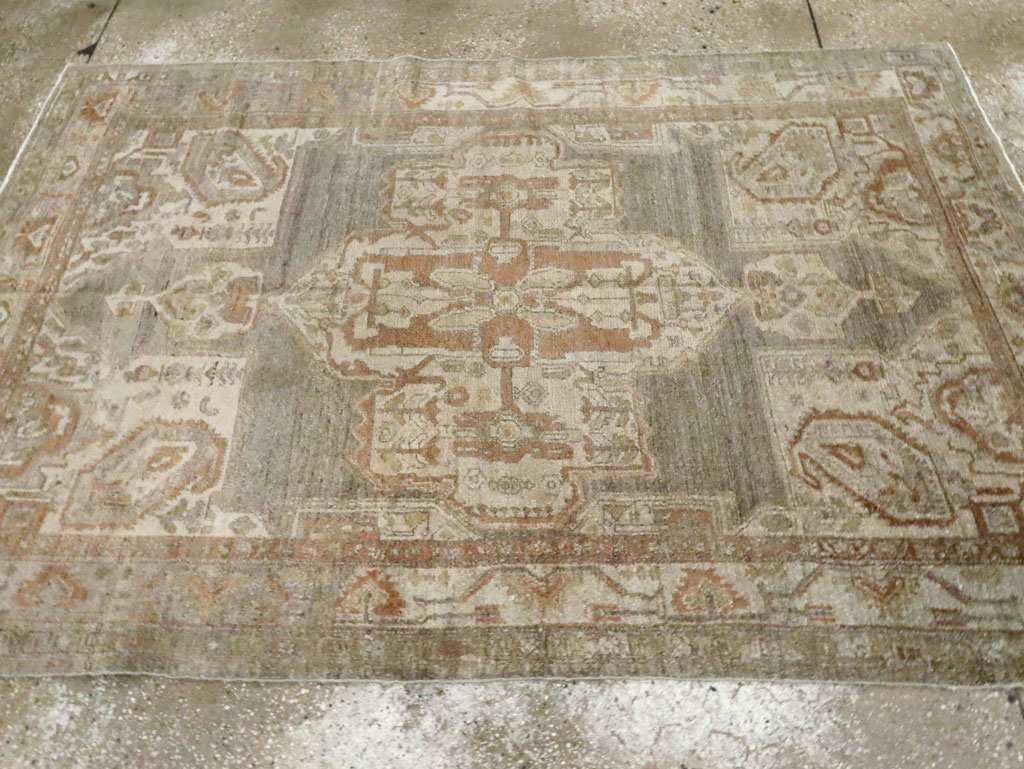 Vintage Persian Malayer Rug, No.20746 - Gsblank