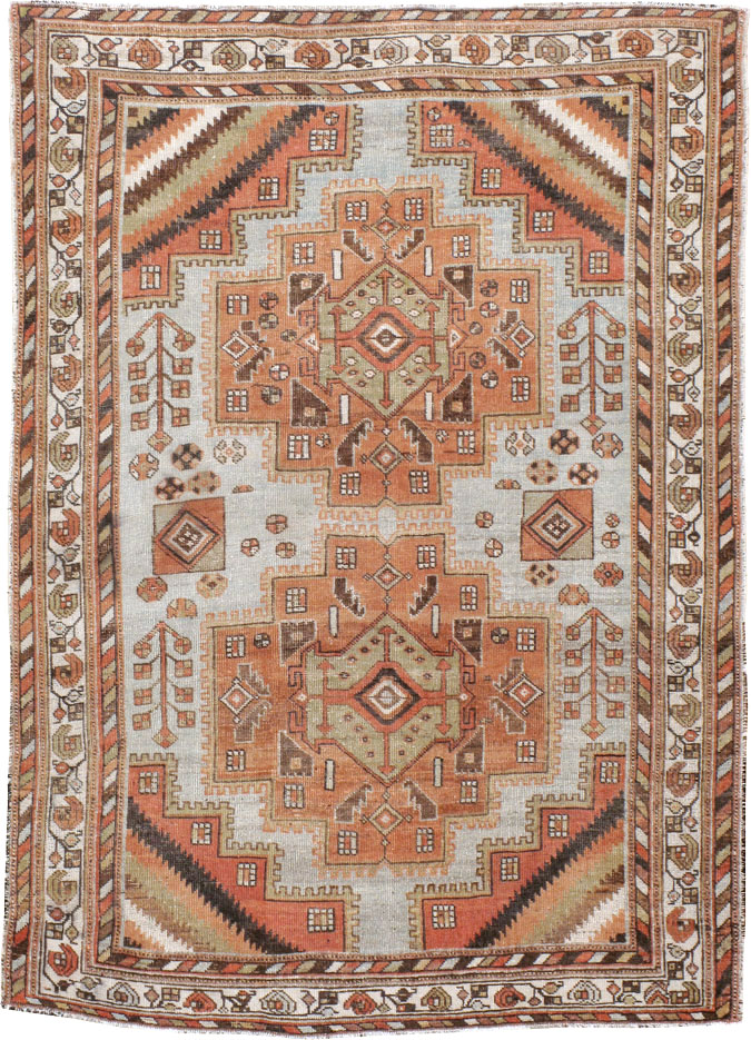 Vintage Persian Afshar Rug, No.20747 - Gsblank