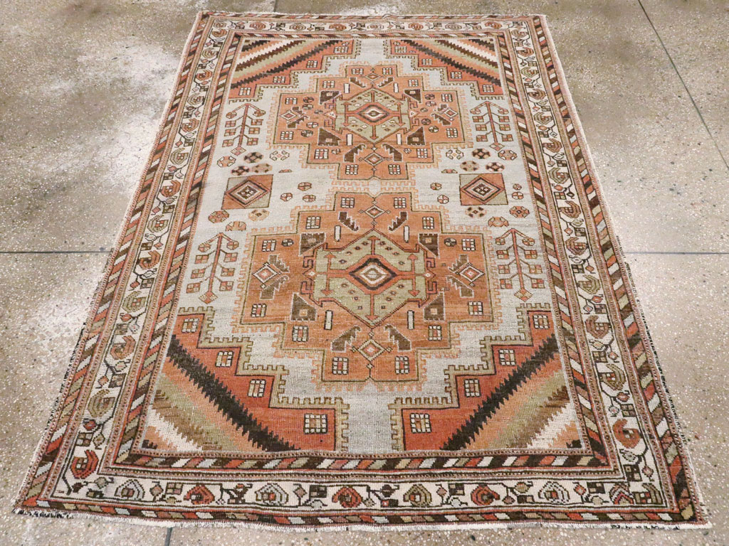 Vintage Persian Afshar Rug, No.20747 - Gsblank