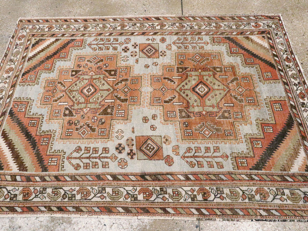 Vintage Persian Afshar Rug, No.20747 - Gsblank